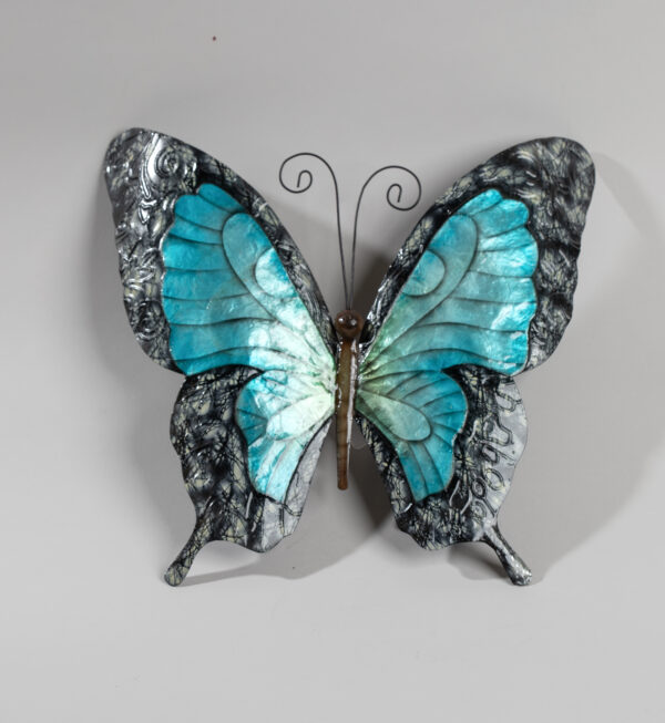 Butterfly Wall Art Turquoise
