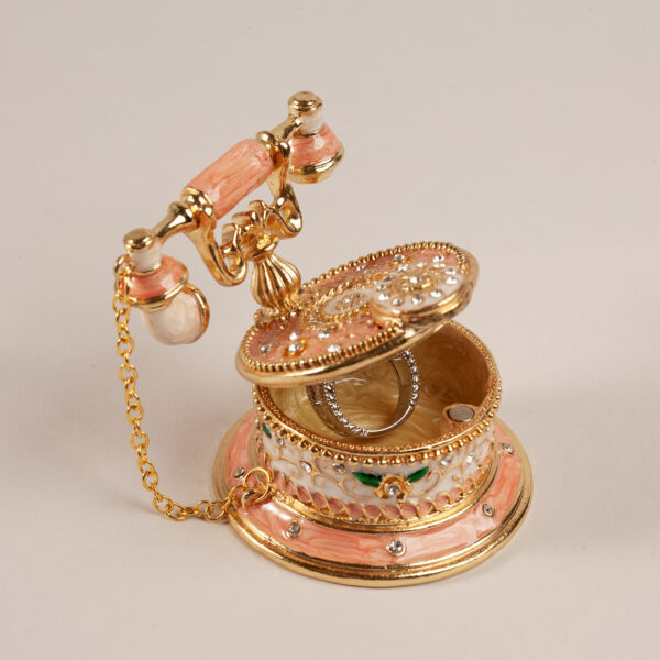 Retro Telephone Jewelry Box