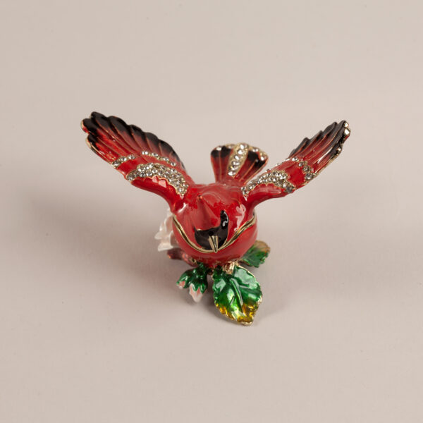 "Cardinal Bird" Jewelry Box