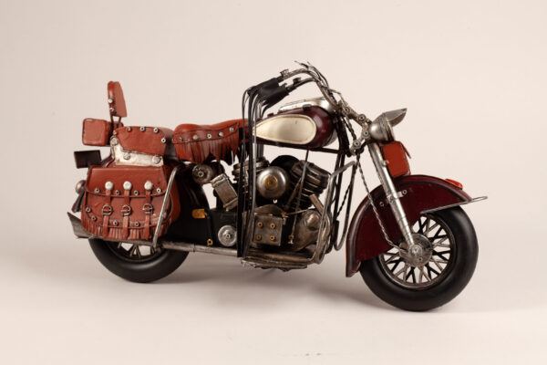 Retro Motorbike Orange in a gift box