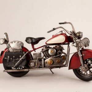 Retro Motorbike Red in a gift box