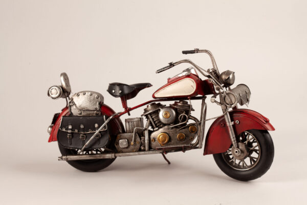 Retro Motorbike Red in a gift box