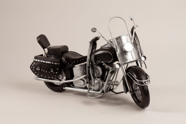 Retro  Motorbike Black in a gift box