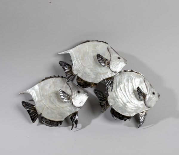 Wall Art Fish Trio