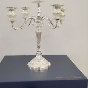 Chandelier Five Candles Silver - Image 2